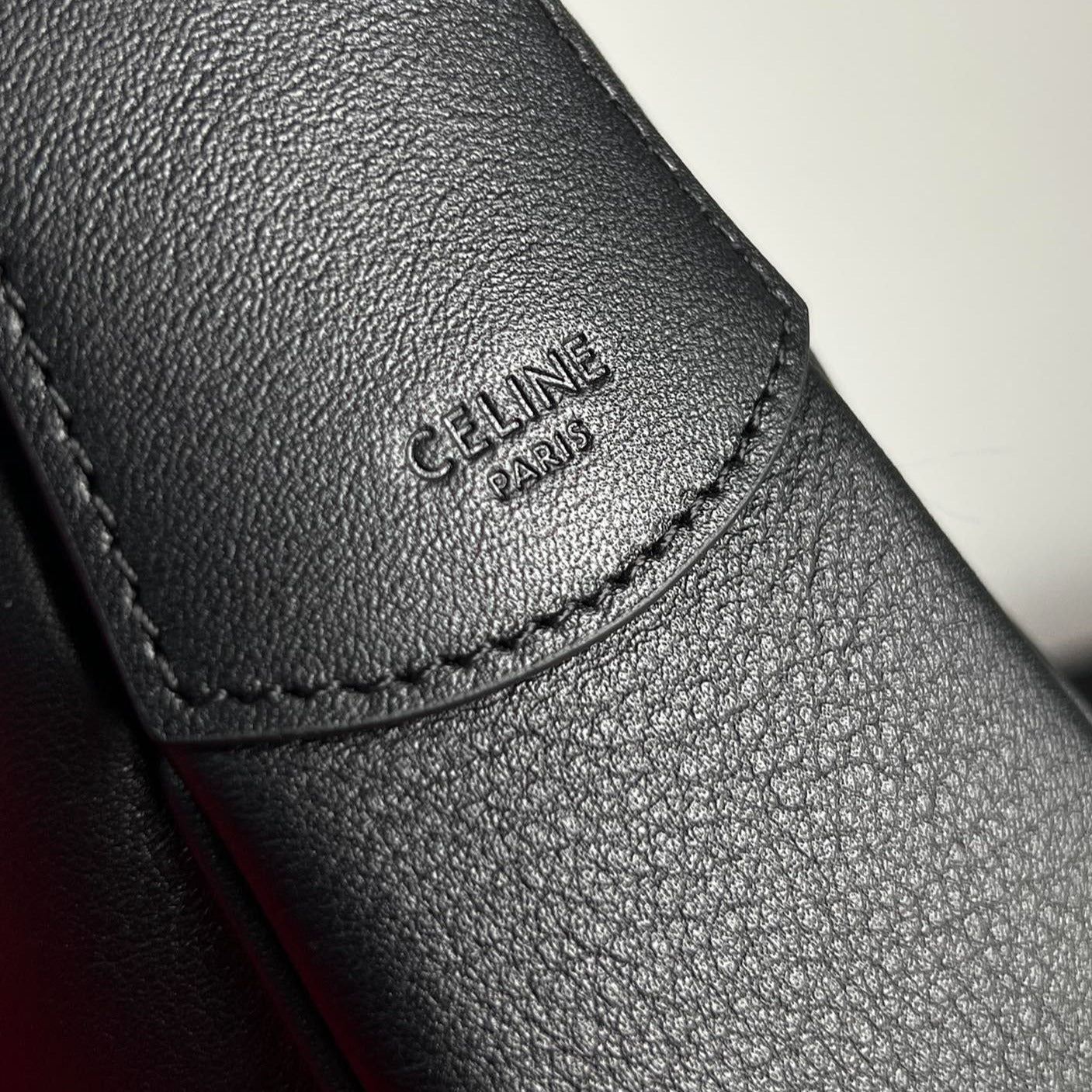 TRIOMPHE 31 CUIR DE VEAU NOIR