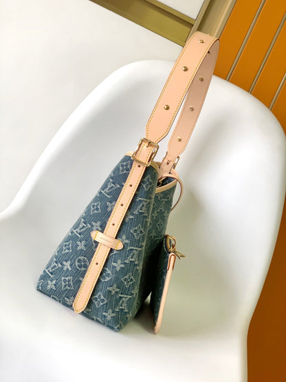 FOURRE-TOUT PM 29 BLEU DENIM 