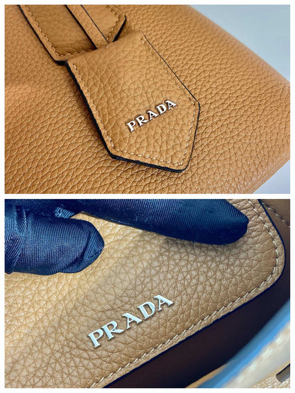 SAC CABAS 25 EN CUIR DE CERF BRUN GINGEMBRE
