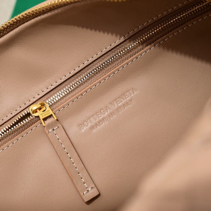 petit jodie 48 en cuir d'agneau beige rosé 