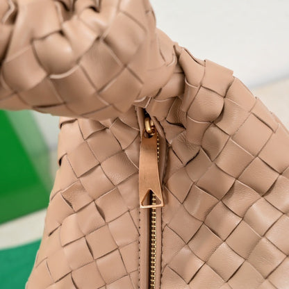 petit jodie 48 en cuir d'agneau beige rosé 