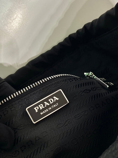大型巾着バッグ 37インチ ブラック RE-NYLON