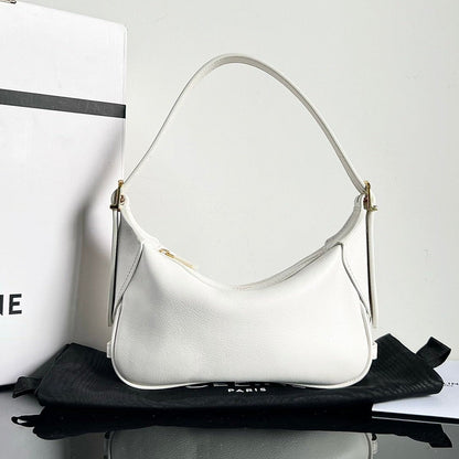 MINI SAC À MAIN EN CUIR DE VEAU SOFT 19 BLANC
