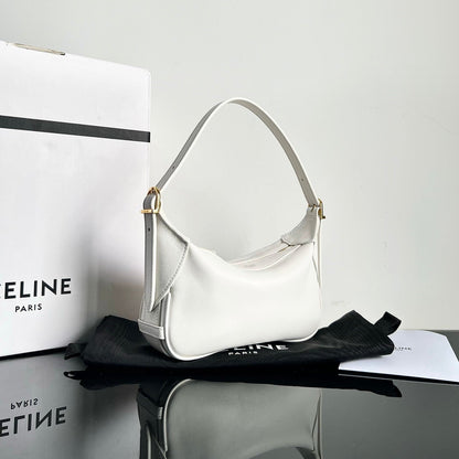 MINI SAC À MAIN EN CUIR DE VEAU SOFT 19 BLANC