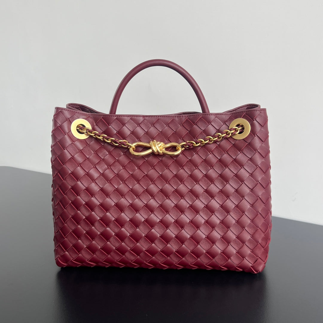 bv medium andiamo 32 cuir d'agneau bordeaux