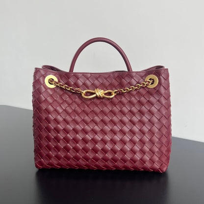 bv medium andiamo 32 cuir d'agneau bordeaux
