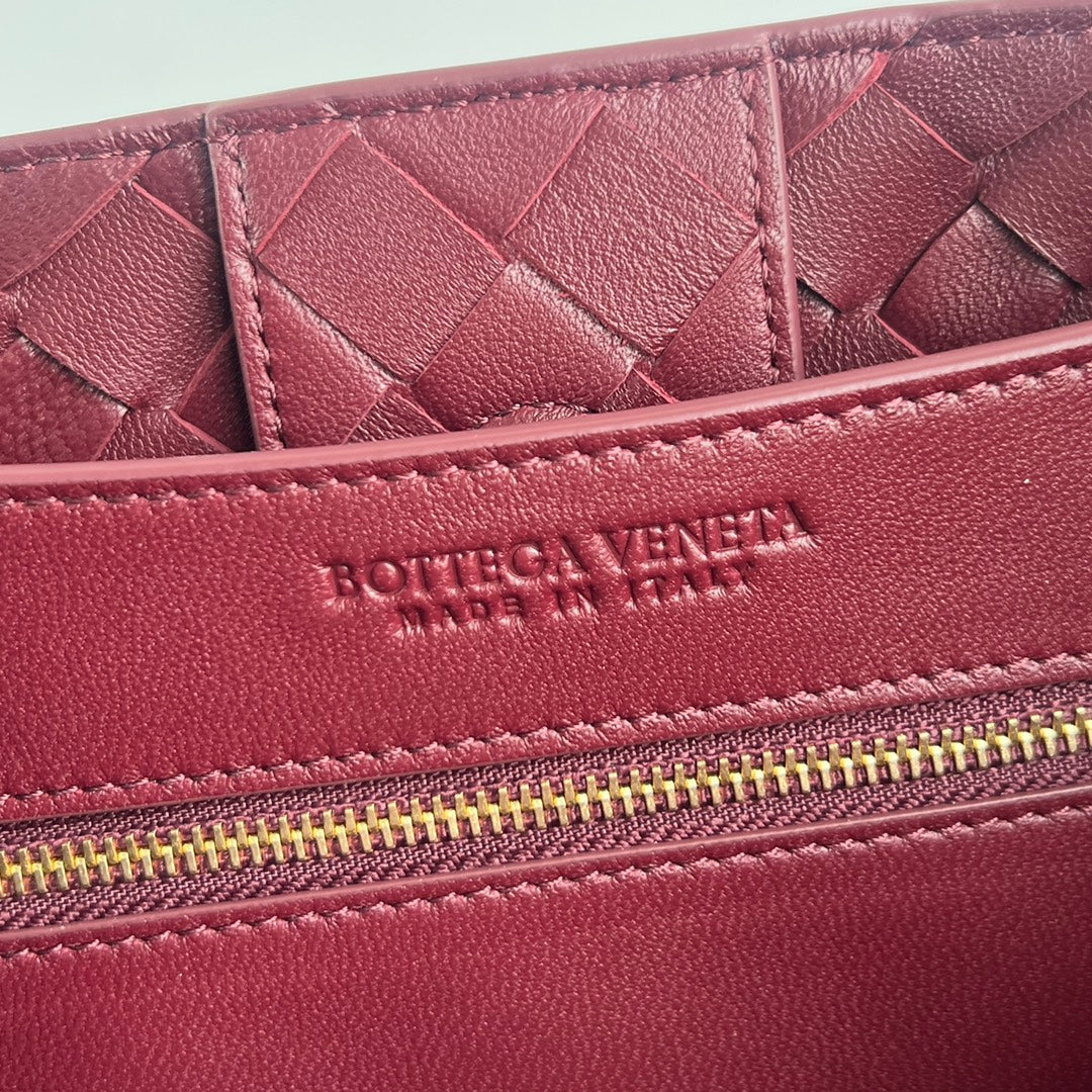 bv medium andiamo 32 cuir d'agneau bordeaux