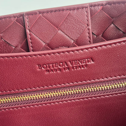 bv medium andiamo 32 cuir d'agneau bordeaux