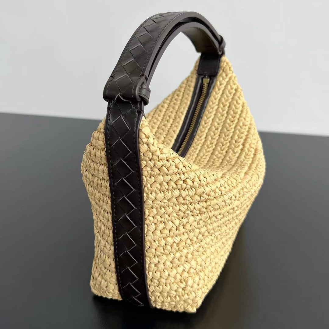 MINI SAC WALLACE 20 EN CROCHET DE RAPHIA NATUREL
