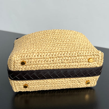 MINI SAC WALLACE 20 EN CROCHET DE RAPHIA NATUREL