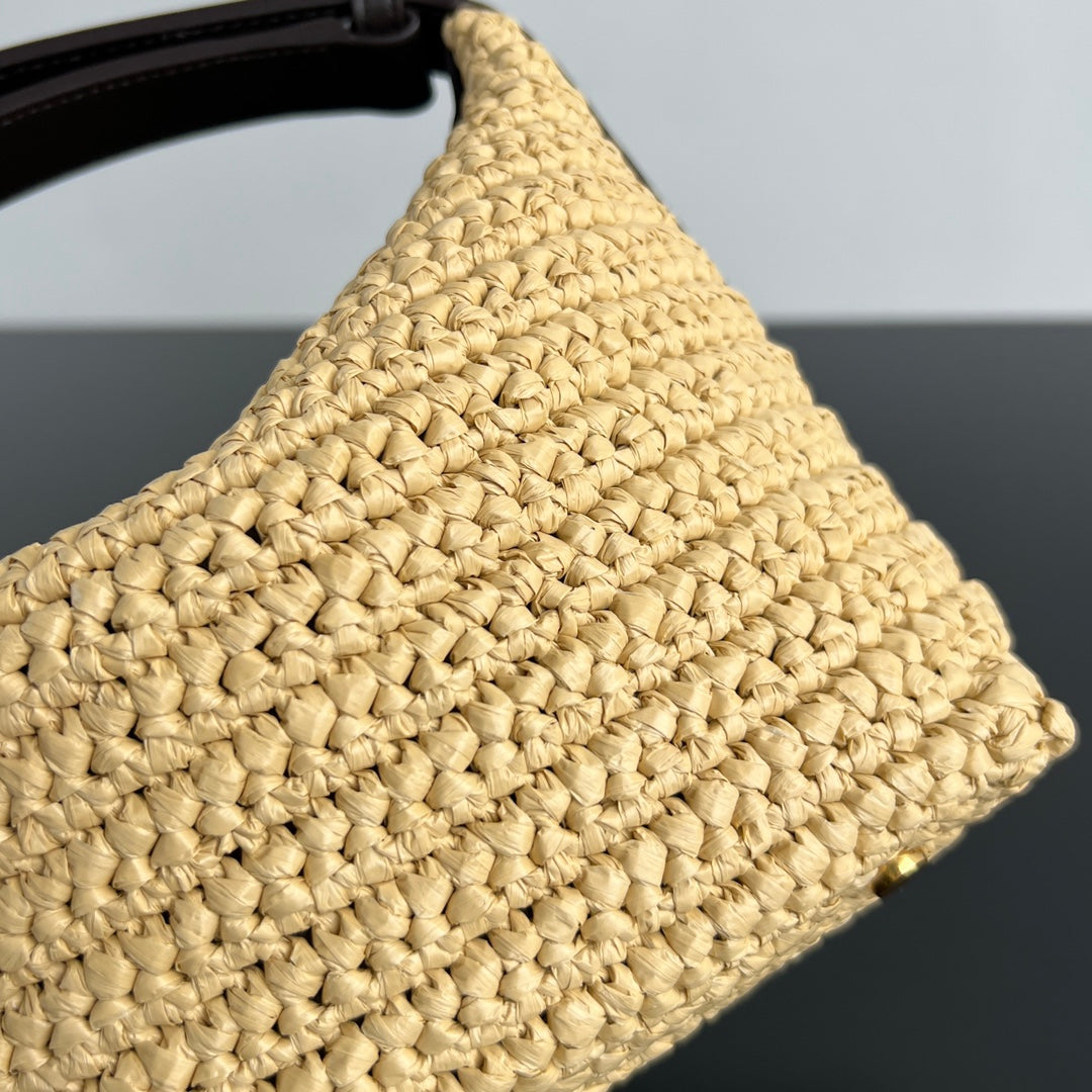 MINI SAC WALLACE 20 EN CROCHET DE RAPHIA NATUREL