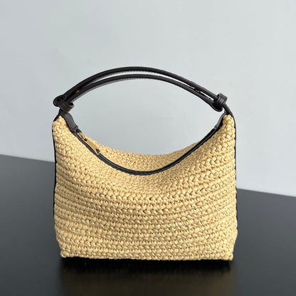 MINI SAC WALLACE 20 EN CROCHET DE RAPHIA NATUREL