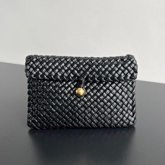 MINI SAC COBBLE 20 EN CUIR D'AGNEAU NOIR