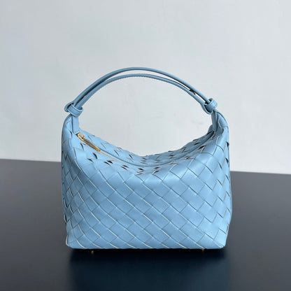 WALLACE 22 BAG TIFFANY BLUE CALFSKIN