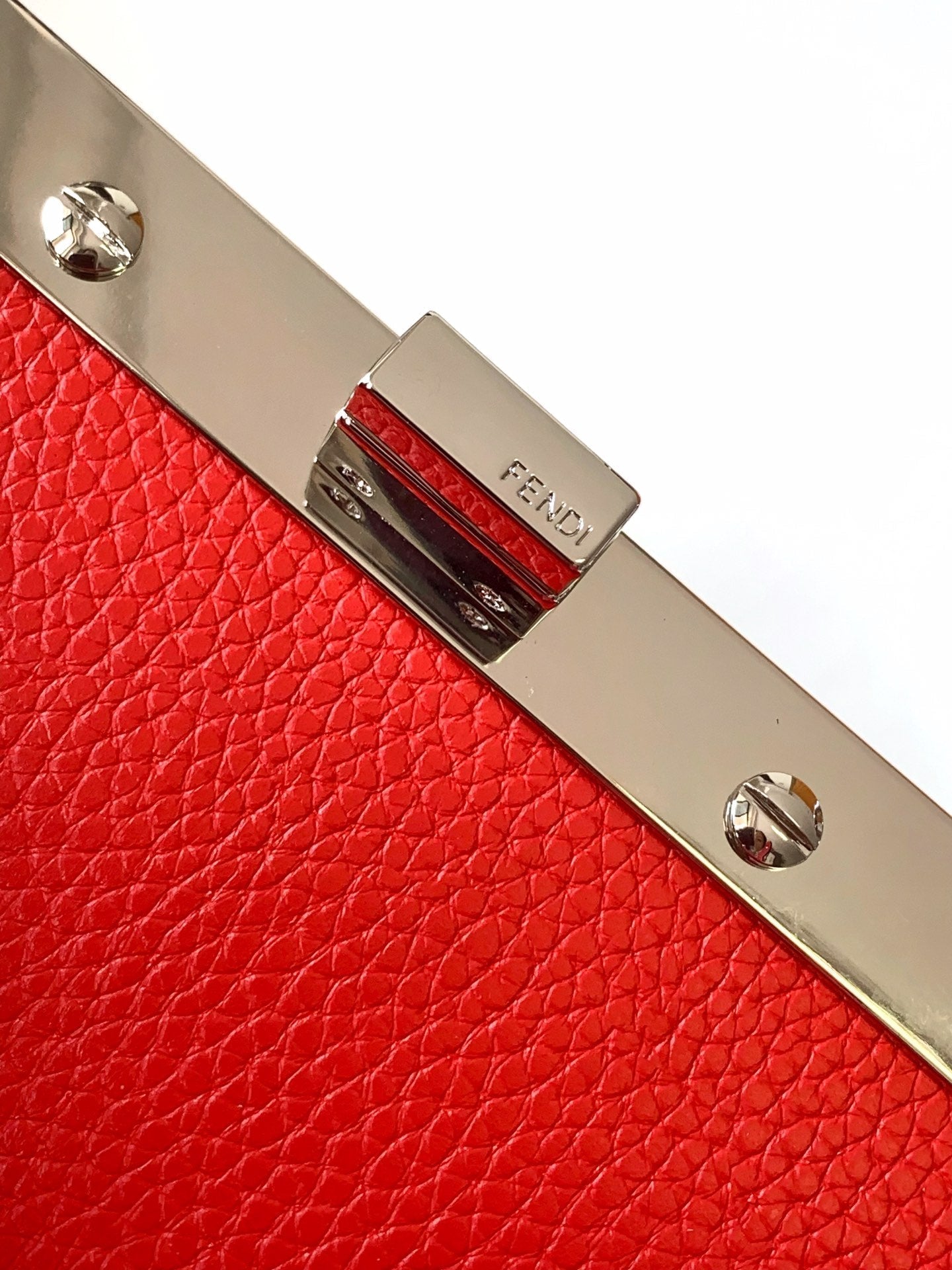 Peekaboo ISeeU Petite 20 Sac Cuir Rouge Shw 