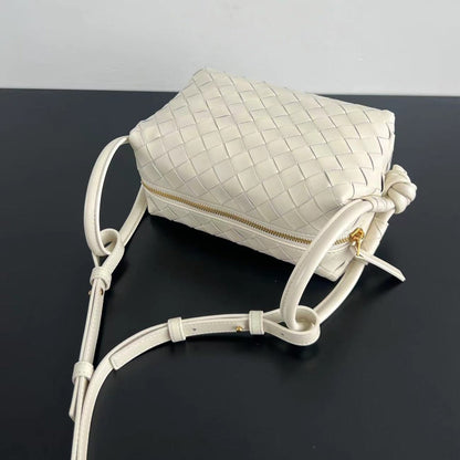 BVループトップハンドル 19cm クリーム ラムスキン
