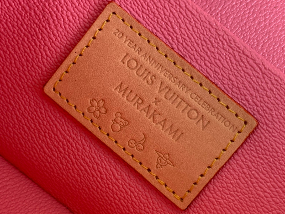 LV x TM NICE 20cm サクラ ブラウン チェリーブロッサム モノグラム キャンバス