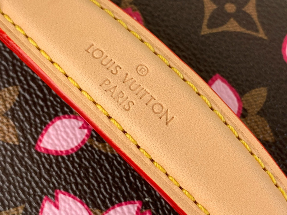 LV x TM NICE 20cm サクラ ブラウン チェリーブロッサム モノグラム キャンバス