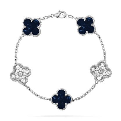 CLOVER 5 MOTIF PIETERSITE BRACELET COLLECTION