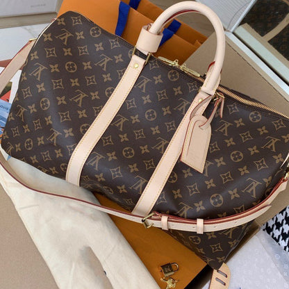 LV KEEPALL BANDOULIÈRE 45 TOILE MONOGRAMME