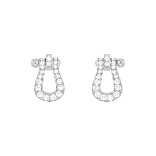 FORCE 10 FULL DIAMOND STUD EARRINGS MINI MODEL