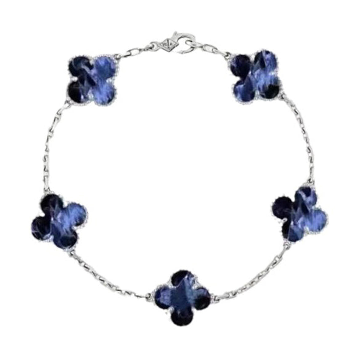 CLOVER 5 MOTIF PIETERSITE BRACELET COLLECTION