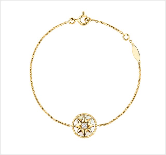 COLLIER EN OR ET DIAMANTS STAR