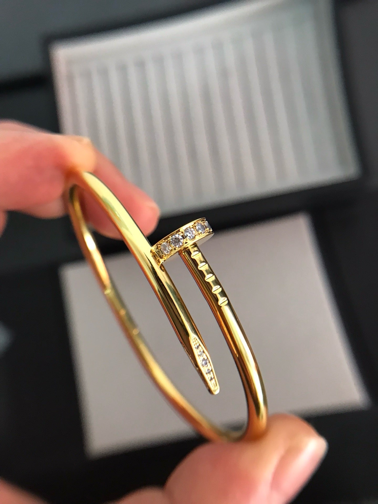 JUSTE BRACELET 3.5MM DIAMONDS