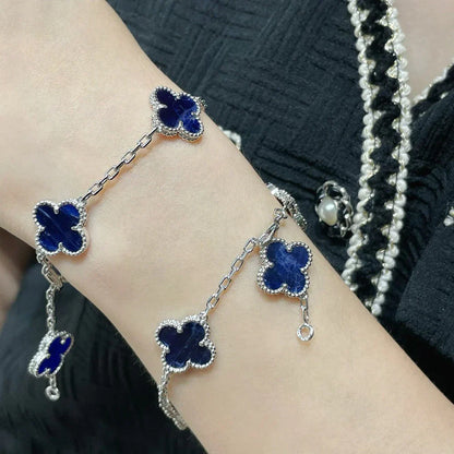CLOVER 5 MOTIF PIETERSITE BRACELET COLLECTION