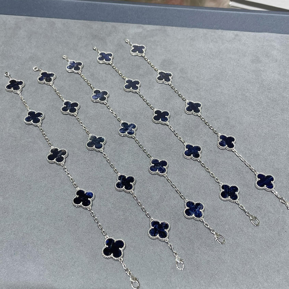 CLOVER 5 MOTIF PIETERSITE BRACELET COLLECTION