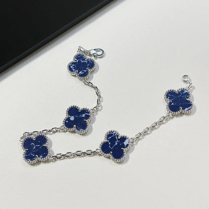 CLOVER 5 MOTIF PIETERSITE BRACELET COLLECTION