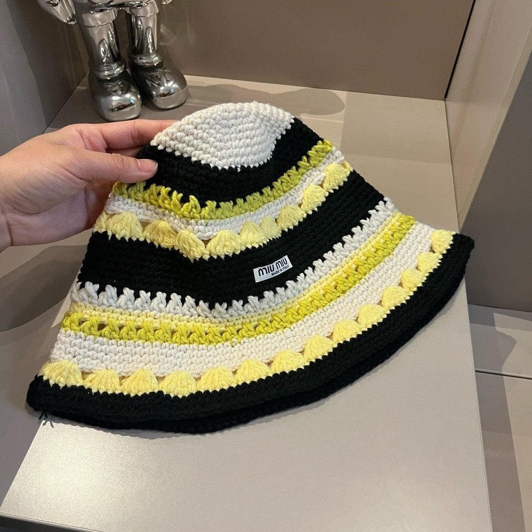 CHAPEAU DE PÊCHEUR EN TRICOT MIU MODEM 179580 