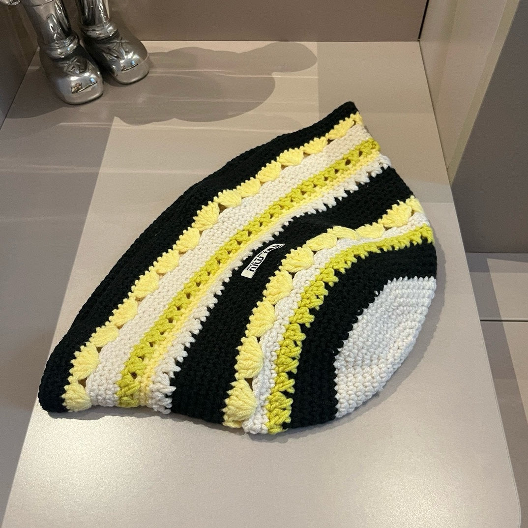 CHAPEAU DE PÊCHEUR EN TRICOT MIU MODEM 179580 