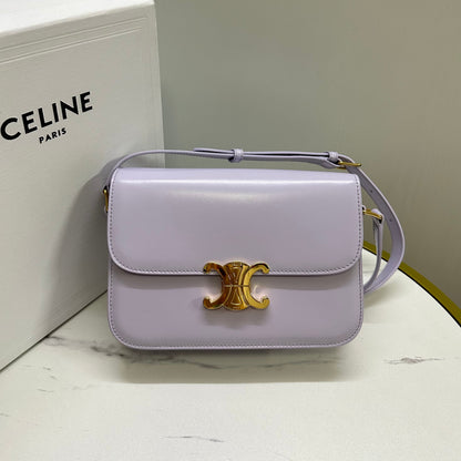 CLASSIQUE TRIOMPHE 22 CUIR DE VEAU LILAS CLAIR