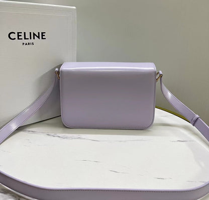CLASSIQUE TRIOMPHE 22 CUIR DE VEAU LILAS CLAIR