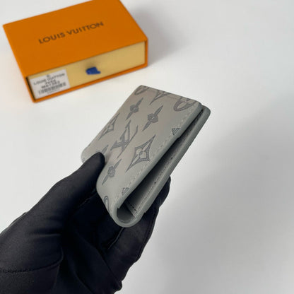 LV ポケットオーガナイザー 11 グレーモノグラムシャドウカーフスキン