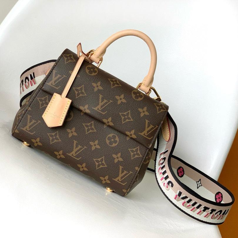Mini toile monogramme Cluny 20 cm