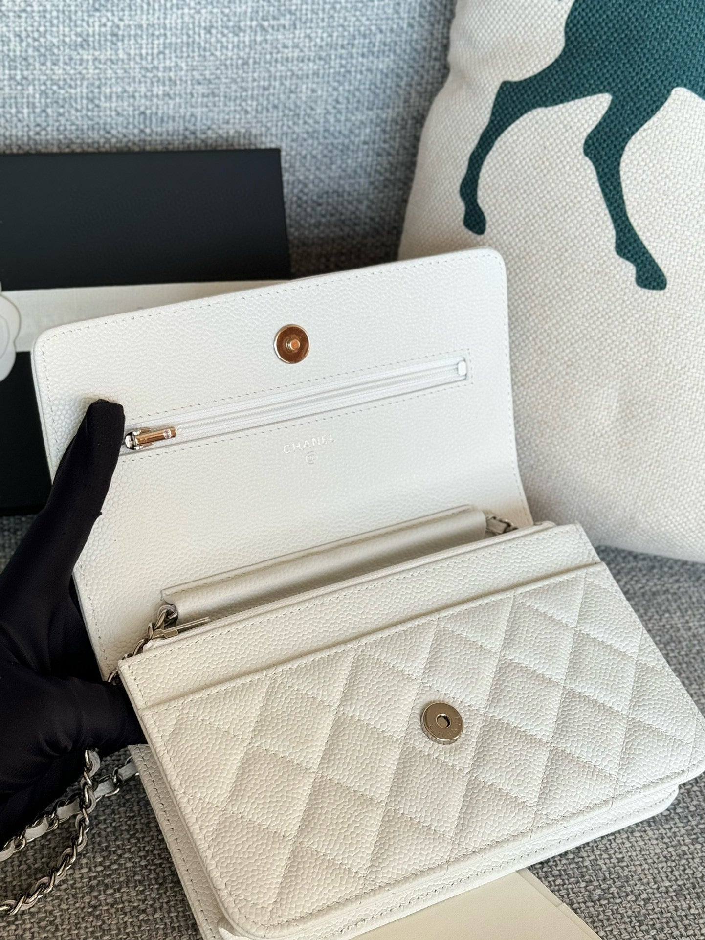 WOC 19CM BLANC CAVIAR QUINCAILLERIE ARGENTÉE