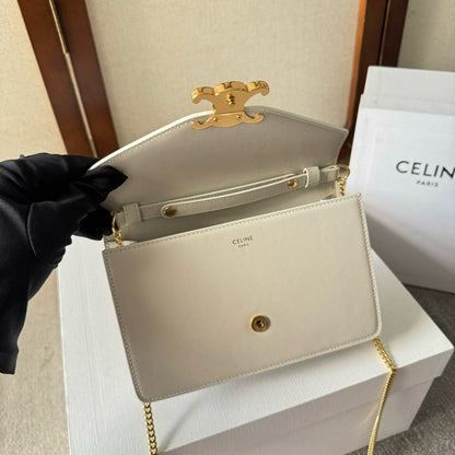 Cuir Triomphe Woc 19,5cm veau blanc ghw