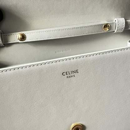 Cuir Triomphe Woc 19,5cm veau blanc ghw