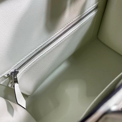 HM バーキン 25cm ヴェールフィズ エプソムレザー シルバー金具