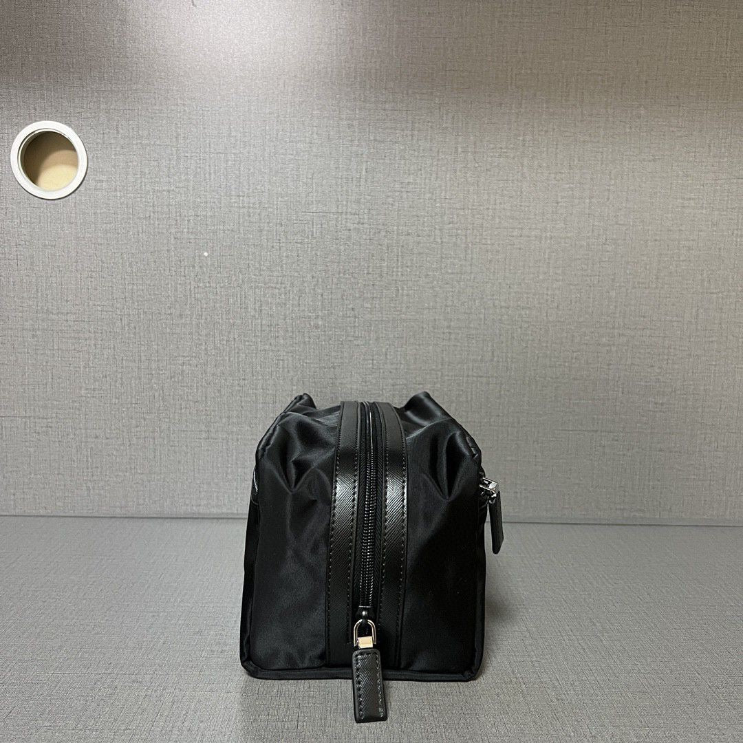 PRA クラッチ 26 ブラック REナイロン＆サフィアーノレザー