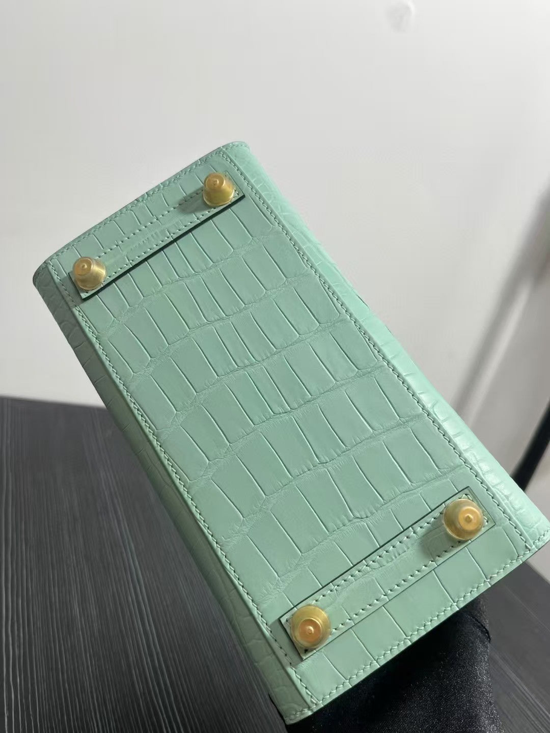 HM バーキン 25cm ヴェール・ドゥ・クロコダイル ゴールド金具