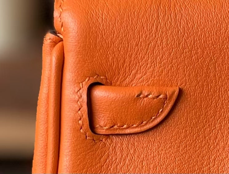 Poupée HM Kelly 16 cm en cuir Gulliver orange