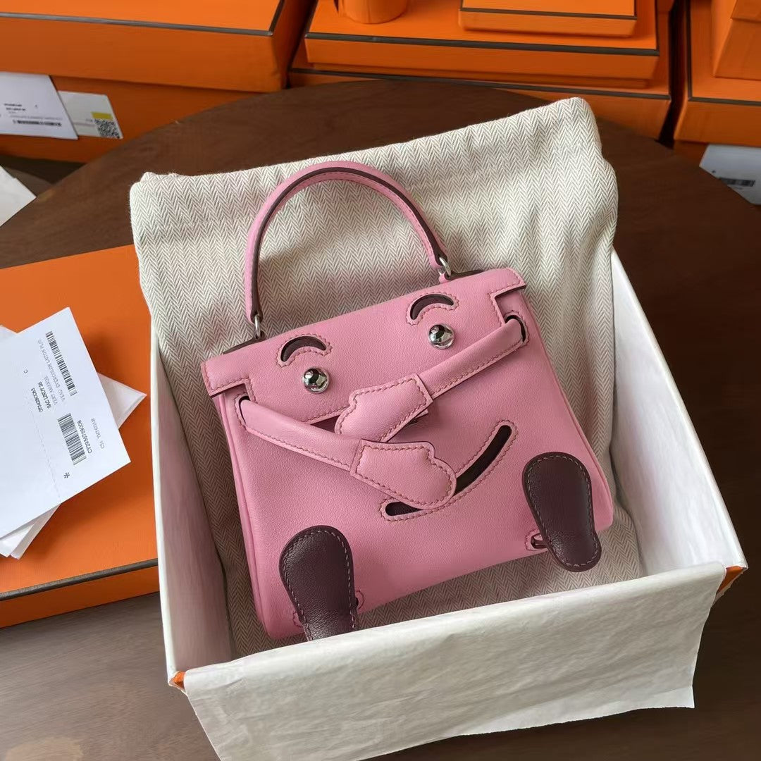 HM ケリードール 16cm ピンクガリバーレザー
