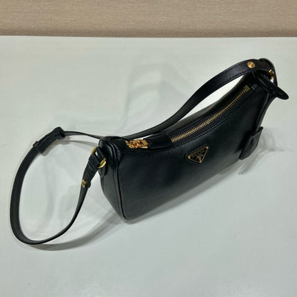 Mini sac en cuir Saffiano réédition Prada