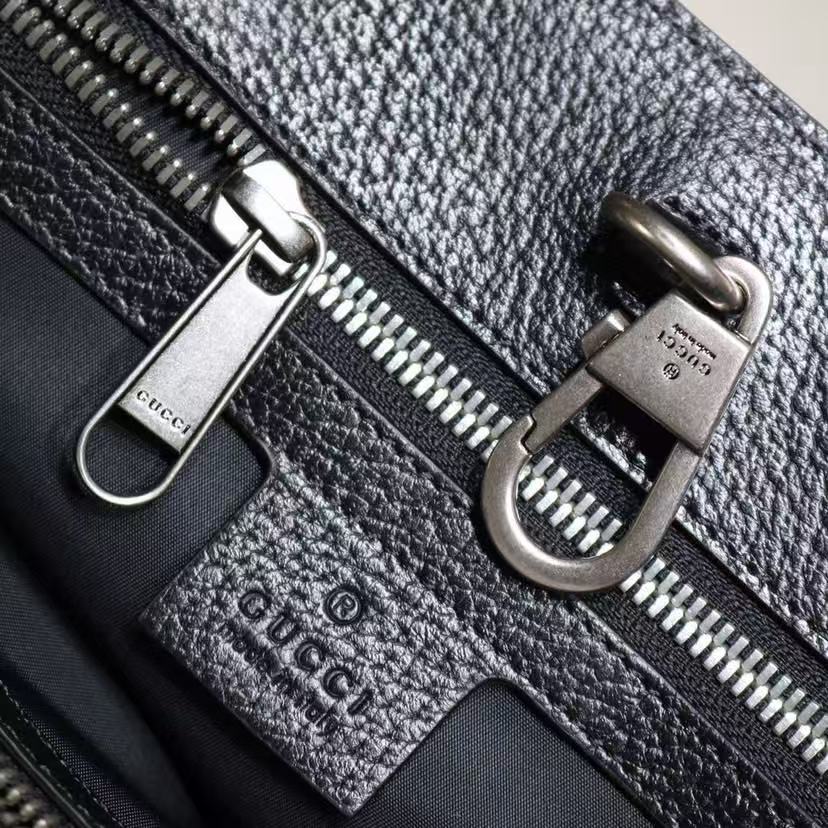 Sac fourre-tout Gucci Off The Grid de taille moyenne en polyester noir et cuir