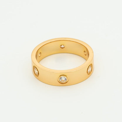 LOVE RING 5.5MM 6 DIAMONDS