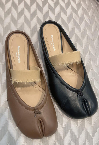 MM SHOES TABI ELASTIC BAND MULE