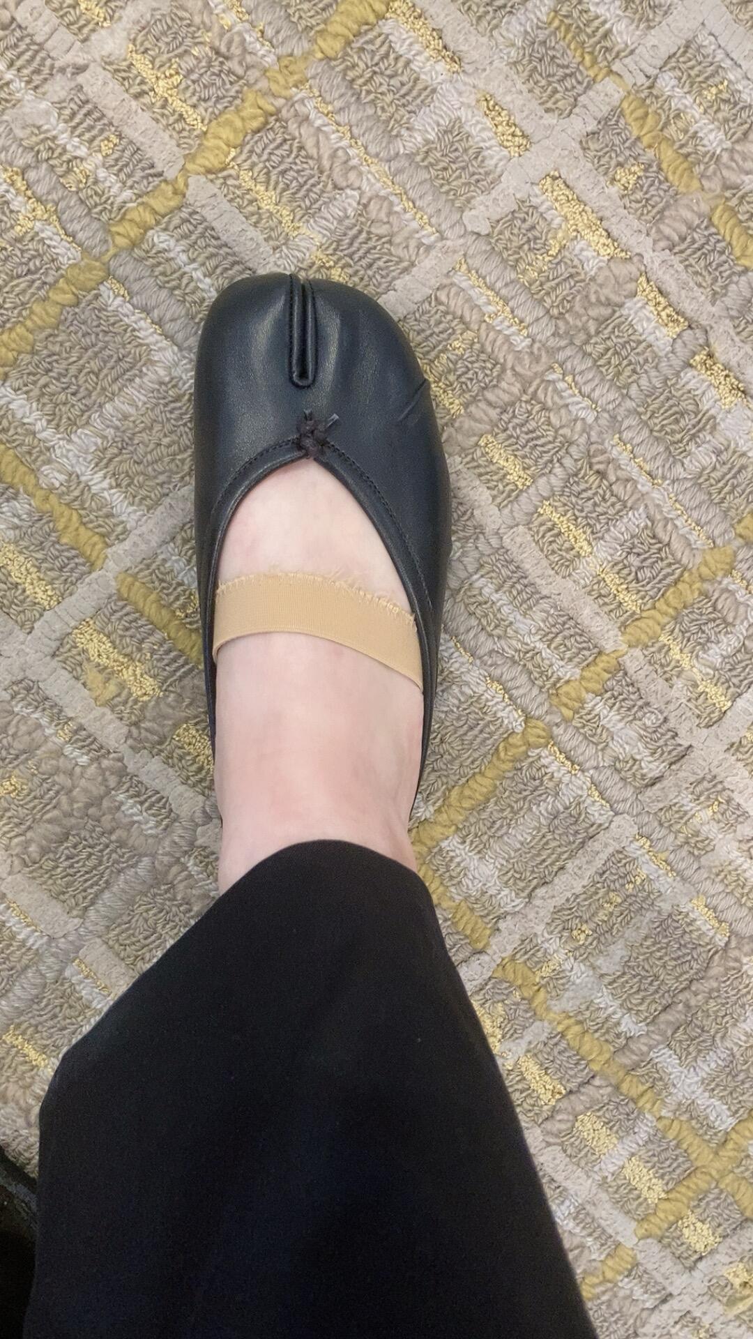 MM SHOES TABI ELASTIC BAND MULE